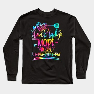 Tie Dye Lunch  Mode  All Day Every Day Lunch Long Sleeve T-Shirt